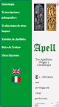 Mobile Screenshot of apellidosygenealogia.com